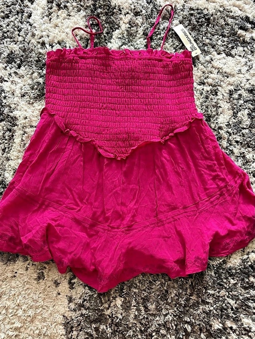 Mumu Pink Mini Dress Size Xl